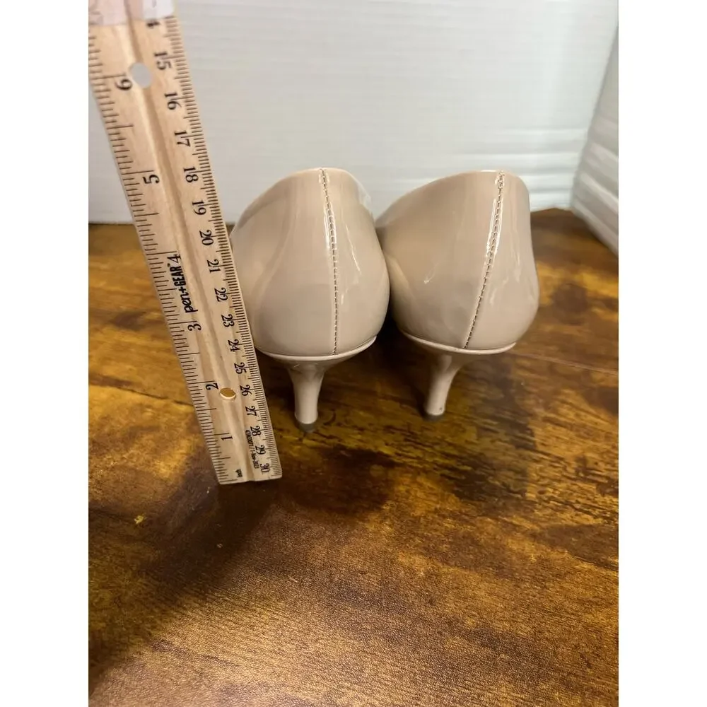 Call it Spring women sz 6.5 nude pump heel 1015 - Picture 9 of 9